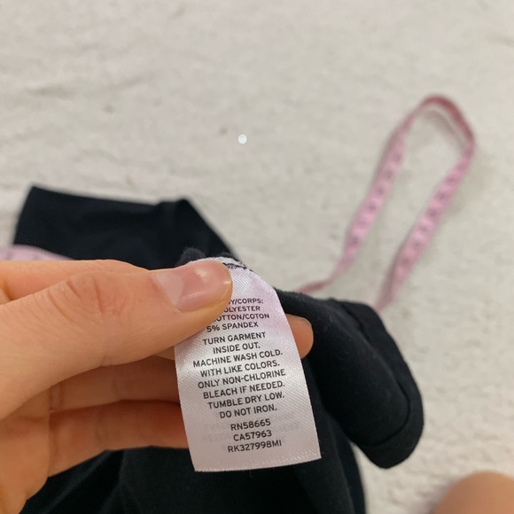 Z by Zella scoop neck favorite black t shirt - Picture 5 of 6